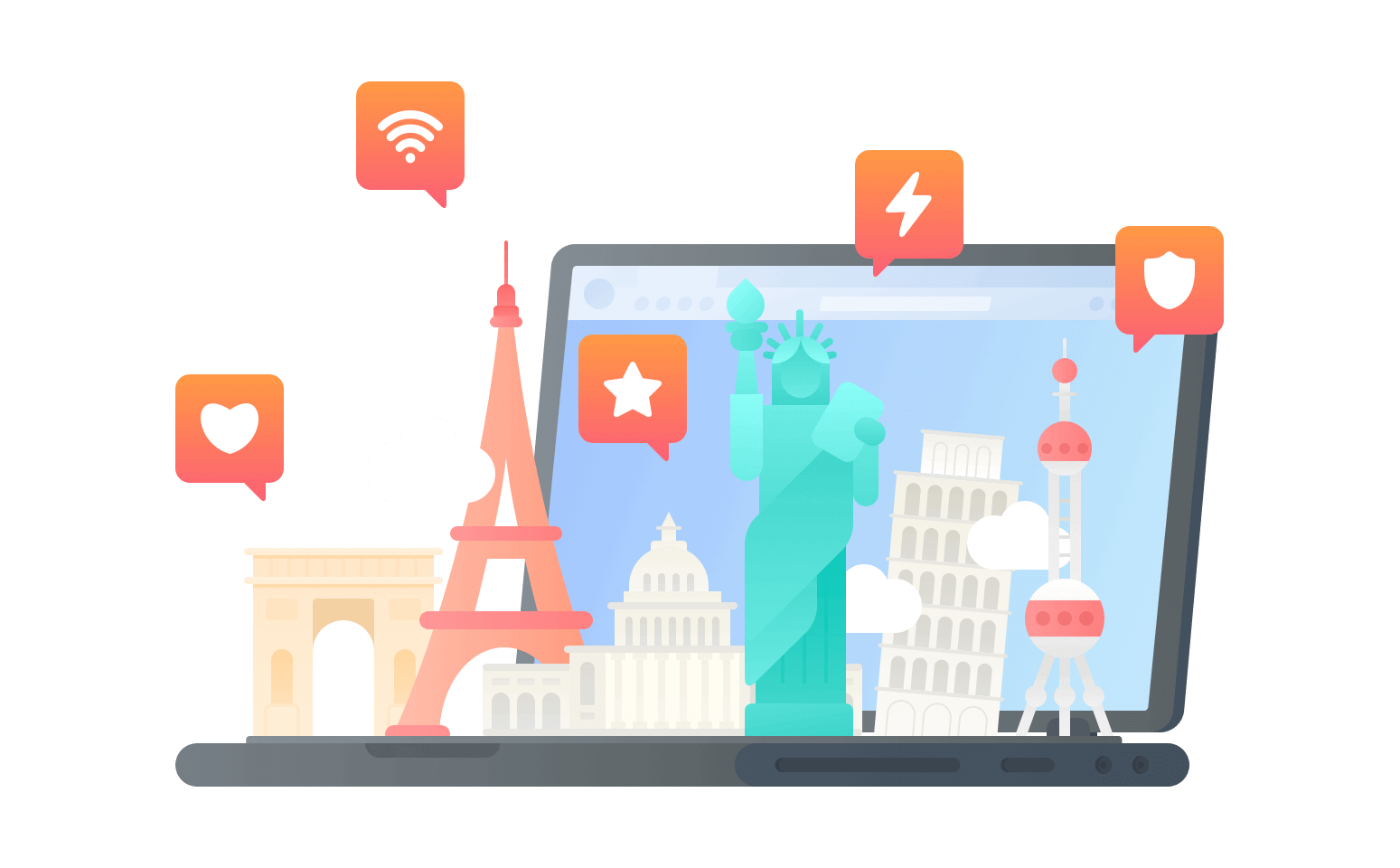 在圣皮埃尔和密克隆岛连接到中国vpn - VPN回国